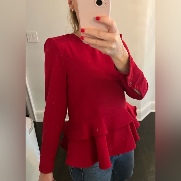 Zara peplum top - Picture 3 of 7